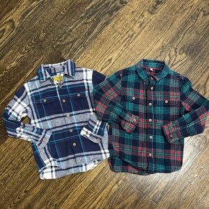 Joules Kids Plaid Button Down Shirts